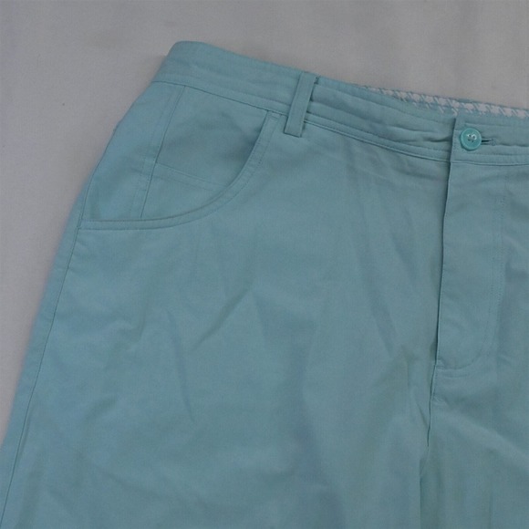 Short Par 4 36 x 11" Light Blue Performance Tech‎ Golf Chino Shorts - Picture 2 of 5